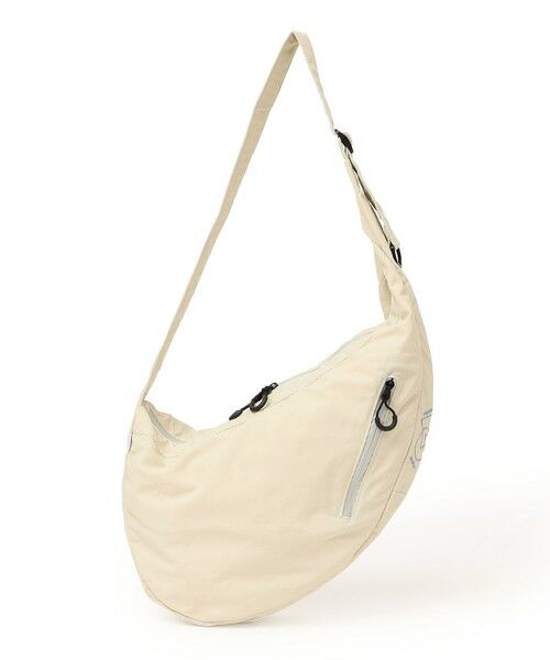 SHIPS / シップス ショルダーバッグ | SHIPS any: リップストップ ナイロン ロゴ 刺繍 クレッセント ショルダーバッグ◆ | 詳細5