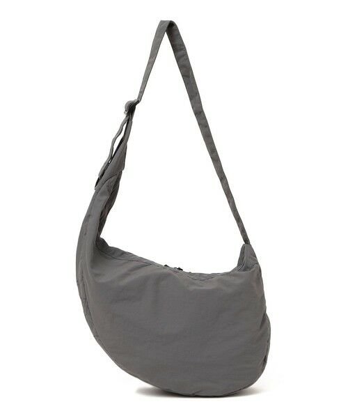 SHIPS / シップス ショルダーバッグ | SHIPS any: リップストップ ナイロン ロゴ 刺繍 クレッセント ショルダーバッグ◇ | 詳細14