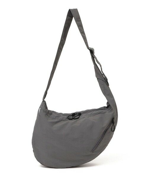 SHIPS / シップス ショルダーバッグ | SHIPS any: リップストップ ナイロン ロゴ 刺繍 クレッセント ショルダーバッグ◇ | 詳細17