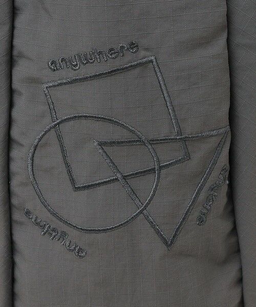 SHIPS / シップス ショルダーバッグ | SHIPS any: リップストップ ナイロン ロゴ 刺繍 クレッセント ショルダーバッグ◇ | 詳細21