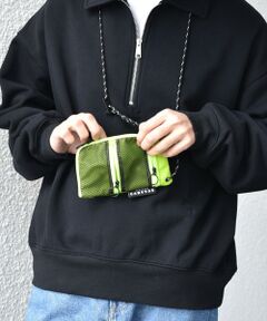 SHIPS / シップス ショルダーバッグ | 【SHIPS any別注】MAISON CANVVAS: メッシュ ウォレット マルチ ショルダーポーチ◇