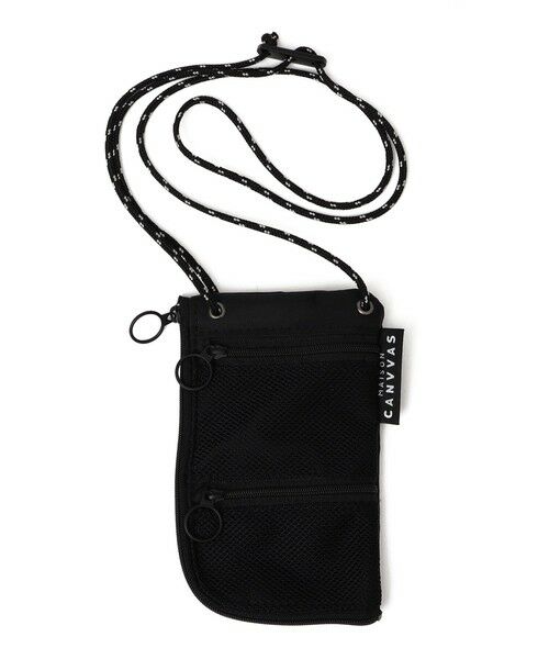 SHIPS / シップス ショルダーバッグ | 【SHIPS any別注】MAISON CANVVAS: メッシュ ウォレット マルチ ショルダーポーチ◇ | 詳細7