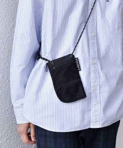 SHIPS / シップス ショルダーバッグ | 【SHIPS any別注】MAISON CANVVAS: メッシュ ウォレット マルチ ショルダーポーチ◇ | 詳細5