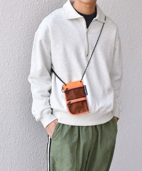 SHIPS / シップス ショルダーバッグ | 【SHIPS any別注】MAISON CANVVAS: メッシュ ウォレット マルチ ショルダーポーチ◇ | 詳細14