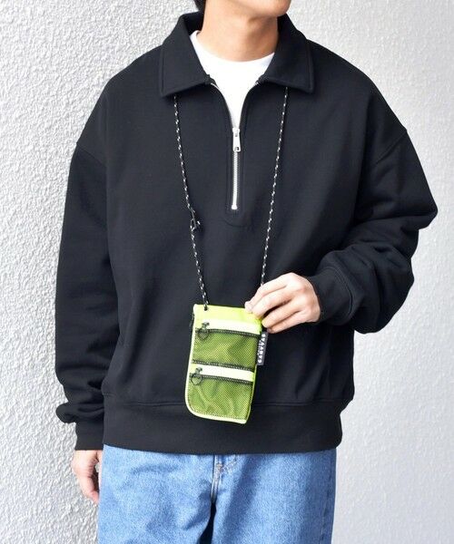 SHIPS / シップス ショルダーバッグ | 【SHIPS any別注】MAISON CANVVAS: メッシュ ウォレット マルチ ショルダーポーチ◇ | 詳細20