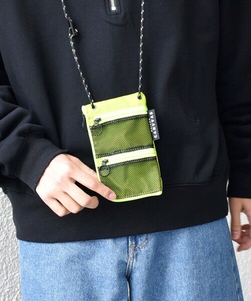 SHIPS / シップス ショルダーバッグ | 【SHIPS any別注】MAISON CANVVAS: メッシュ ウォレット マルチ ショルダーポーチ◇ | 詳細21