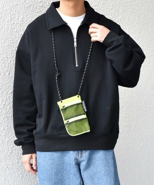 SHIPS / シップス ショルダーバッグ | 【SHIPS any別注】MAISON CANVVAS: メッシュ ウォレット マルチ ショルダーポーチ◇ | 詳細22