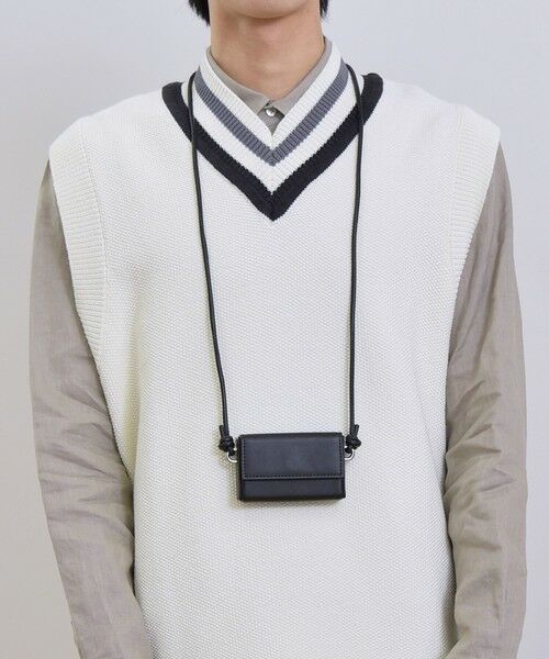 SHIPS / シップス その他小物 | SHIPS any: スクエア ミニ ネック ポーチ◇ | 詳細10