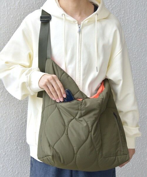 SHIPS / シップス ショルダーバッグ | SHIPS any: 2トーン キルティング アズマ 2WAY ショルダーバッグ◇ | 詳細9