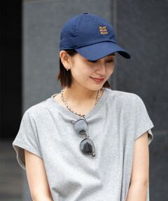 SHIPS / シップス キャップ | 【一部WEB限定】newhattan: BLAH BLAH BLAH. 刺繍 ベースボールキャップ◇