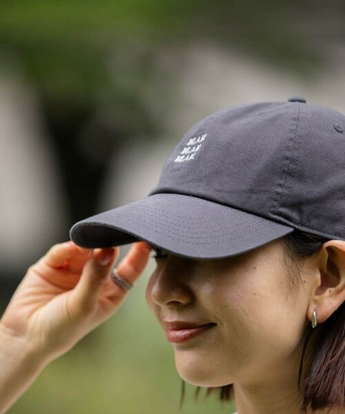 SHIPS / シップス キャップ | 【一部WEB限定】newhattan: BLAH BLAH BLAH. 刺繍 ベースボールキャップ◇ | 詳細7