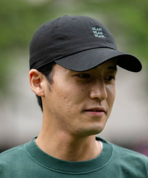 SHIPS / シップス キャップ | 【一部WEB限定】newhattan: BLAH BLAH BLAH. 刺繍 ベースボールキャップ◇ | 詳細15