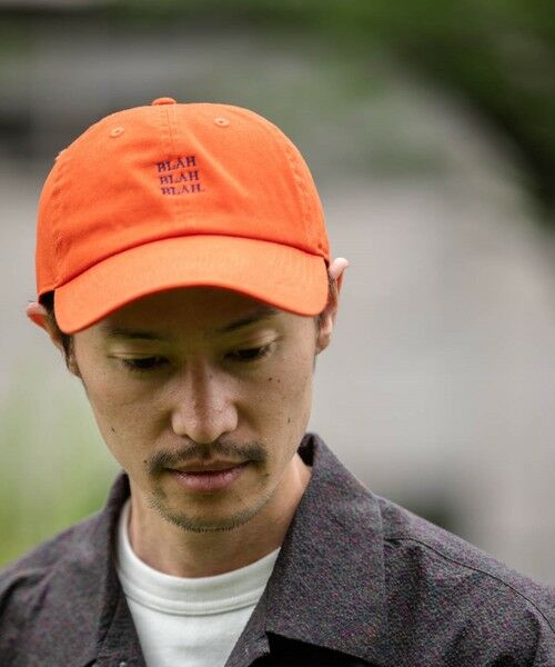 SHIPS / シップス キャップ | 【一部WEB限定】newhattan: BLAH BLAH BLAH. 刺繍 ベースボールキャップ◇ | 詳細18