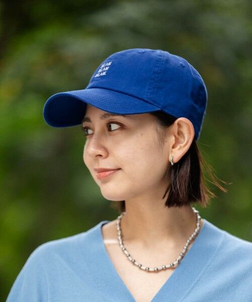 SHIPS / シップス キャップ | 【一部WEB限定】newhattan: BLAH BLAH BLAH. 刺繍 ベースボールキャップ◇ | 詳細24