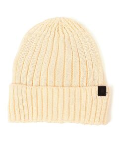 SHIPS / シップス ニットキャップ | SHIPS any:〈手洗い可能〉リネン/コットン ワンポイント ピスネーム ワッチキャップ