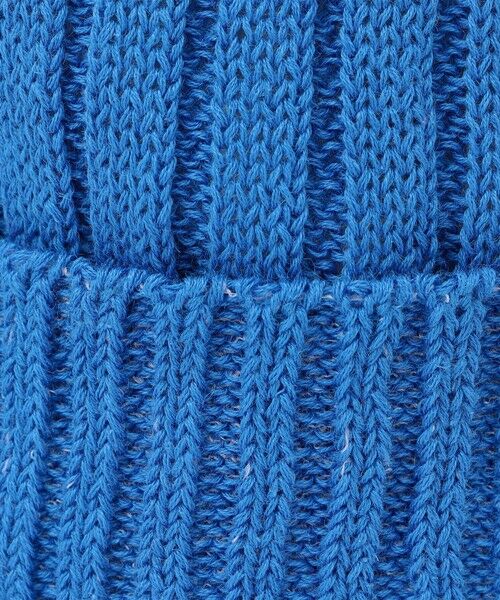 SHIPS / シップス ニットキャップ | SHIPS any:〈手洗い可能〉リネン/コットン ワンポイント ピスネーム ワッチキャップ | 詳細4