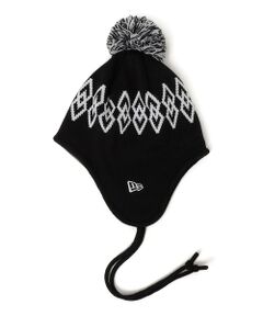 SHIPS / シップス ニットキャップ | NEW ERA:〈手洗い可能〉イヤーフラップ ポンポン ニットキャップ