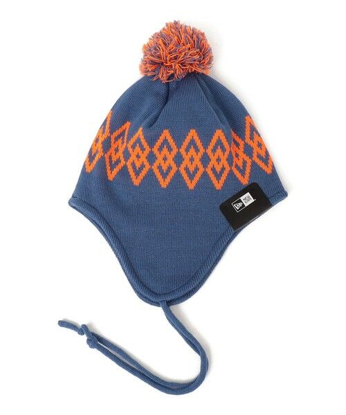 SHIPS / シップス ニットキャップ | NEW ERA:〈手洗い可能〉イヤーフラップ ポンポン ニットキャップ | 詳細1