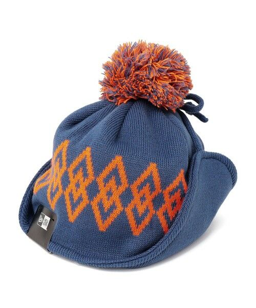 SHIPS / シップス ニットキャップ | NEW ERA:〈手洗い可能〉イヤーフラップ ポンポン ニットキャップ | 詳細2
