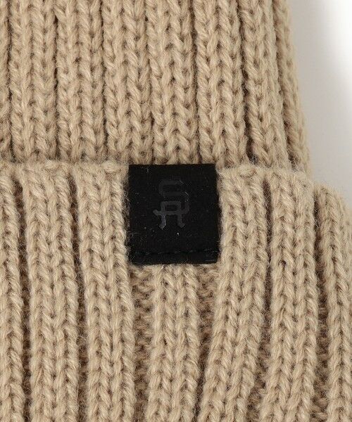 SHIPS / シップス ニットキャップ | SHIPS any: リブ ボア ワンポイント ピスネーム ワッチキャップ (ユニセックス) | 詳細3