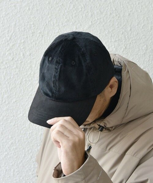 SHIPS / シップス キャップ | SHIPS any: コーデュロイ コンビネーション 6パネル キャップ◇ | 詳細1