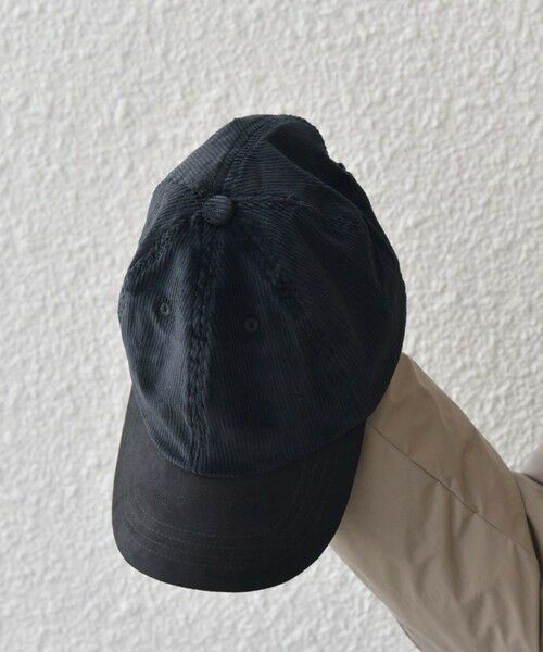 SHIPS / シップス キャップ | SHIPS any: コーデュロイ コンビネーション 6パネル キャップ◇ | 詳細8