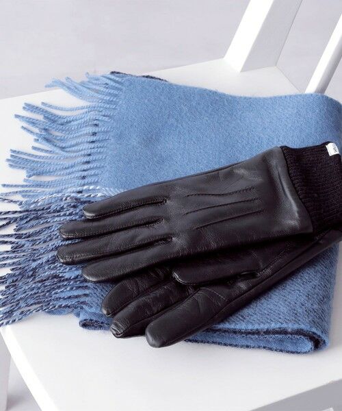 SHIPS / シップス 手袋 | SHIPS any:〈スマホ/タッチパネル対応〉シープレザー リブ グローブ◇ | 詳細4