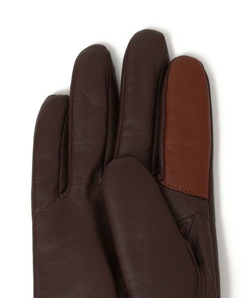 SHIPS / シップス 手袋 | SHIPS any:〈スマホ/タッチパネル対応〉シープレザー リブ グローブ◇ | 詳細13