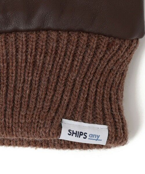 SHIPS / シップス 手袋 | SHIPS any:〈スマホ/タッチパネル対応〉シープレザー リブ グローブ◇ | 詳細15