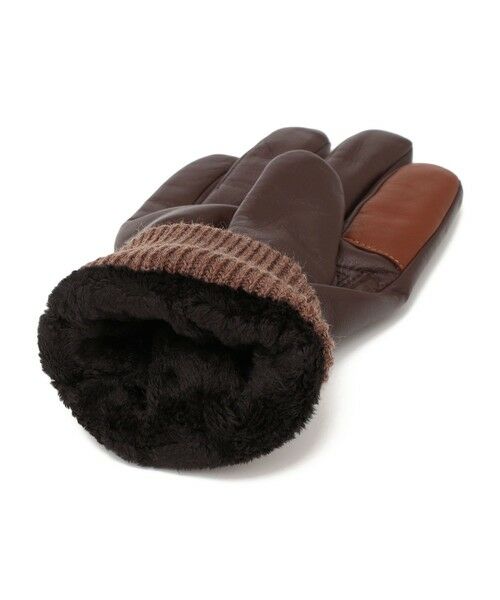 SHIPS / シップス 手袋 | SHIPS any:〈スマホ/タッチパネル対応〉シープレザー リブ グローブ◇ | 詳細16