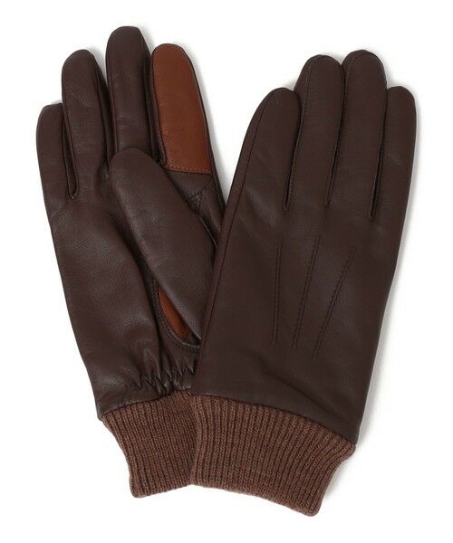 SHIPS / シップス 手袋 | SHIPS any:〈スマホ/タッチパネル対応〉シープレザー リブ グローブ◇ | 詳細10