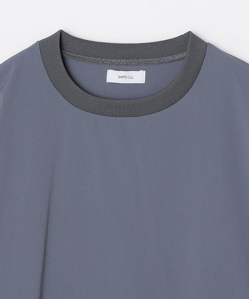 SHIPS / シップス Tシャツ | 【WEB限定】SHIPS any:〈洗濯機可能〉ワッシャーナイロン スピンドル Tシャツ+イージーショーツ セットアップ◇ | 詳細10