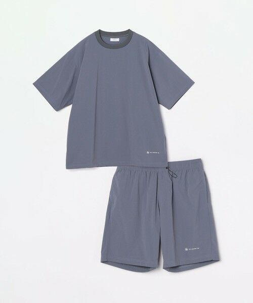 SHIPS / シップス Tシャツ | 【WEB限定】SHIPS any:〈洗濯機可能〉ワッシャーナイロン スピンドル Tシャツ+イージーショーツ セットアップ◇ | 詳細26