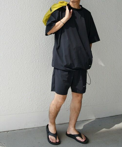 SHIPS / シップス Tシャツ | 【WEB限定】SHIPS any:〈洗濯機可能〉ワッシャーナイロン スピンドル Tシャツ+イージーショーツ セットアップ◇ | 詳細29