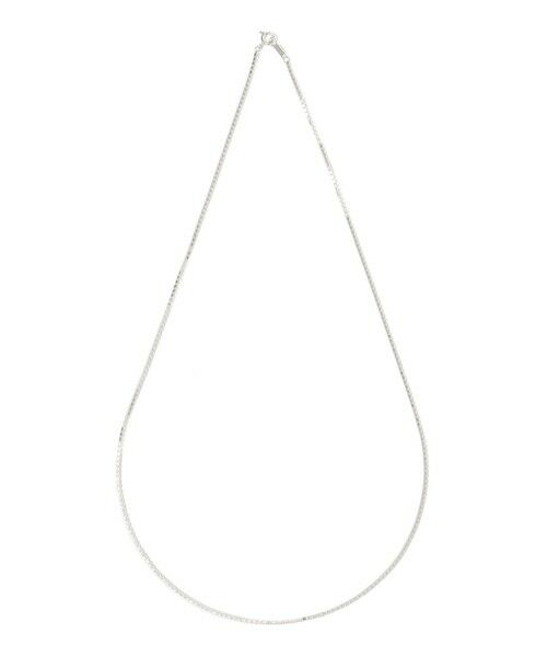 SHIPS/VbvX SHIPS any: SLV925 1.8mm `F[ lbNX Vo[ ONE SIZE