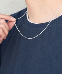 SHIPS / シップス ネックレス・ペンダント・チョーカー | SHIPS any: SLV925 55cm チェーン ネックレス