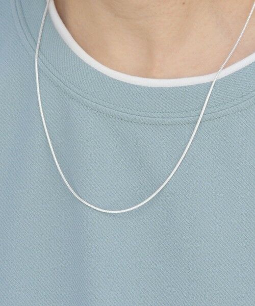 SHIPS / シップス ネックレス・ペンダント・チョーカー | SHIPS any: SLV925 55cm チェーン ネックレス | 詳細5