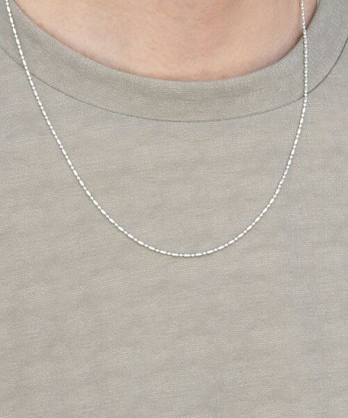 SHIPS / シップス ネックレス・ペンダント・チョーカー | SHIPS any: SLV925 55cm チェーン ネックレス | 詳細10