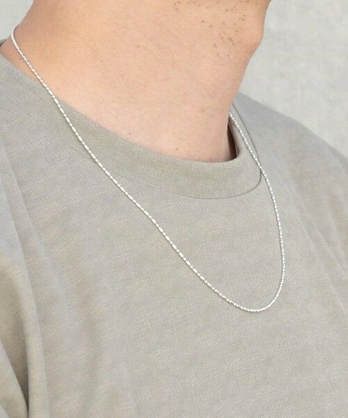 SHIPS/VbvX SHIPS any: SLV925 55cm `F[ lbNX Xg[ ONE SIZE