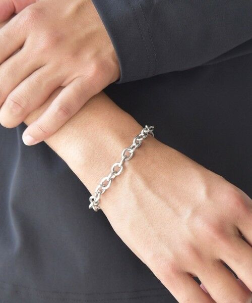 SHIPS / シップス ブレスレット・バングル | SHIPS any: 7mm シルバー プレーティング ブレスレット◇ | 詳細1