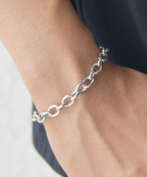 SHIPS / シップス ブレスレット・バングル | SHIPS any: 7mm シルバー プレーティング ブレスレット◇ | 詳細3