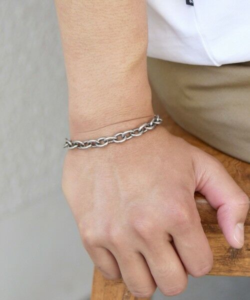 SHIPS / シップス ブレスレット・バングル | SHIPS any: 7mm シルバー プレーティング ブレスレット◇ | 詳細6
