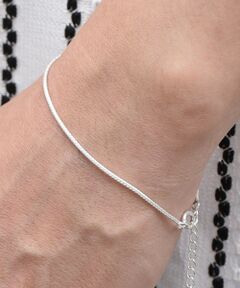 SHIPS / シップス ブレスレット・バングル | SHIPS any: シルバー925 サイズアジャスター ブレスレット◇