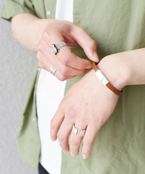 SHIPS / シップス ブレスレット・バングル | SHIPS any: レザー マグネット ブレスレット 2◇ | 詳細3