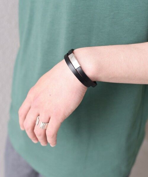 SHIPS / シップス ブレスレット・バングル | SHIPS any: レザー マグネット ブレスレット◇ | 詳細4