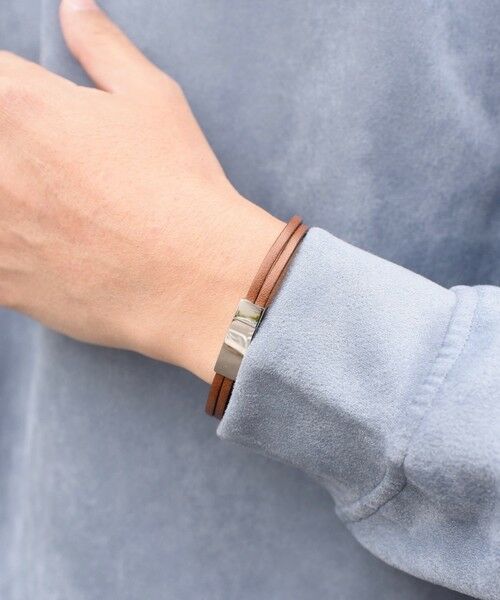 SHIPS / シップス ブレスレット・バングル | SHIPS any: レザー マグネット ブレスレット◇ | 詳細6