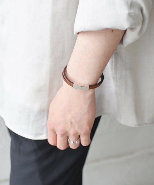 SHIPS / シップス ブレスレット・バングル | SHIPS any: レザー マグネット ブレスレット◇ | 詳細7