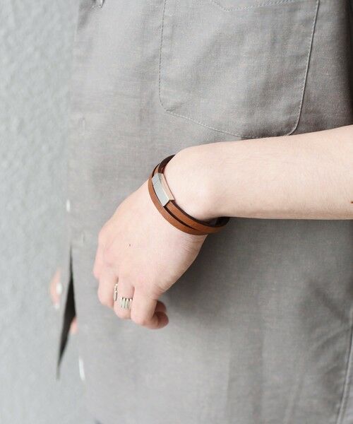 SHIPS / シップス ブレスレット・バングル | SHIPS any: レザー マグネット ブレスレット◇ | 詳細14