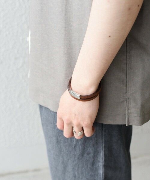 SHIPS / シップス ブレスレット・バングル | SHIPS any: レザー マグネット ブレスレット◇ | 詳細15