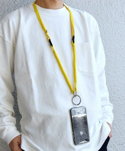 SHIPS / シップス その他 | BYONBYON: スマホ ショルダー ストラップ(イエロー)